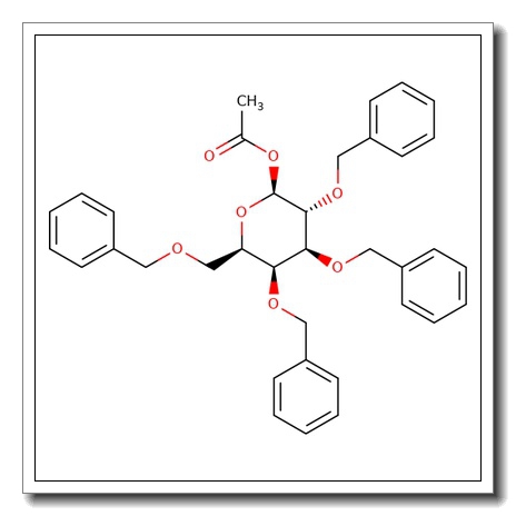 1-O-Acetyl-2,3,4,6-tetra-O-benzyl-b-D-galactopyranose