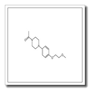 1-{4-[4-(2-Methoxyethoxy)phenyl]-1-piperazinyl}ethanone