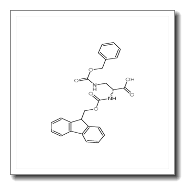 (2R)-2-(9H-fluoren-9-ylmethoxycarbonylamino)-3-(phenylmethoxycarbonylamino)propanoic acid CAS 387824-80-8