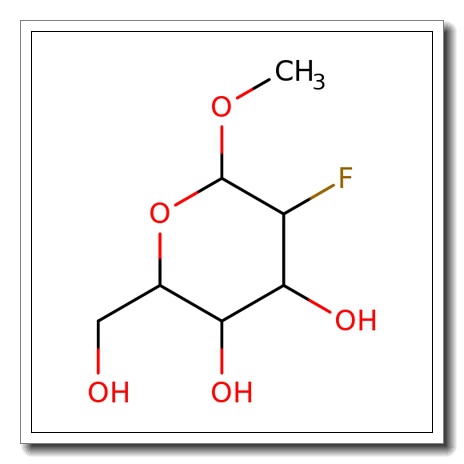 Methyl 2-deoxy-2-fluoro-β-D-glucopyranoside