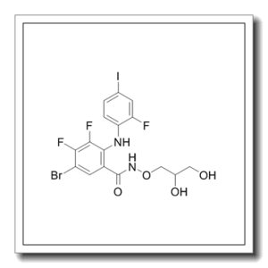 5-溴-N-(2,3-二羟基丙氧基)-3,4-二氟-2-[(2-氟-4-碘苯基)氨基]苯甲酰胺