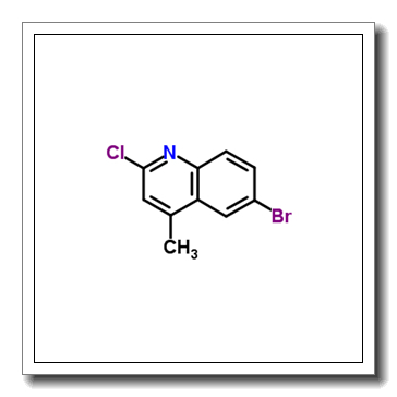 6-bromo-2-chloro-4-methylquinoline CAS 3913-19-7