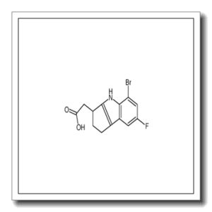 2-(5-溴-7-氟-1,2,3,4-四氢环戊并b吲哚-3-基)乙酸