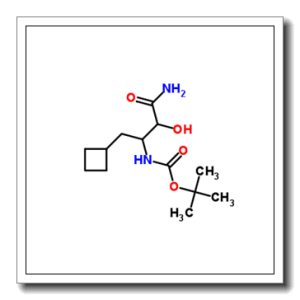(4-氨基-1-环丁基-3-羟基-4-氧代-2-丁基)氨基甲酸叔丁酯