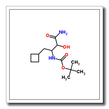 (4-氨基-1-环丁基-3-羟基-4-氧代-2-丁基)氨基甲酸叔丁酯