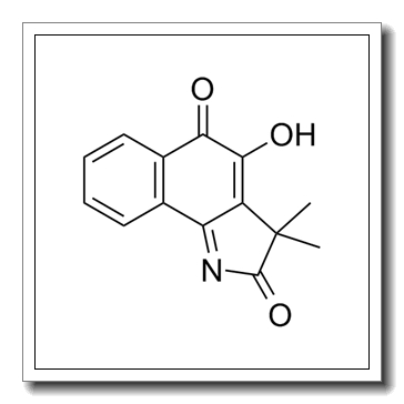 3,3-dimethyl-1H-benzo[g]indole-2,4,5-trione CAS 39674-97-0