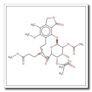 Methyl 6-[methyl-2,3,4-tri-O-acetyl-b-D-glucuronato]mycophenolate