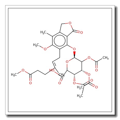 Methyl 6-[methyl-2,3,4-tri-O-acetyl-b-D-glucuronato]mycophenolate