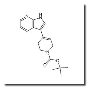 4-(1H-pyrrolo[2,3-b]pyridin-3-yl)-3,6-dihydro-2H-pyridine-1-carboxylic acid tert-butyl ester