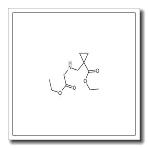 Ethyl 1-{[(2-ethoxy-2-oxoethyl)amino]methyl}cyclopropanecarboxyla te