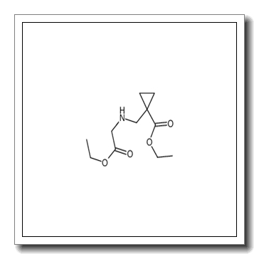 Ethyl 1-{[(2-ethoxy-2-oxoethyl)amino]methyl}cyclopropanecarboxyla te CAS 400841-00-1