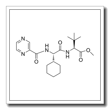 (S)-methyl 2-((S)-2-cyclohexyl-2-(pyrazine-2-carboxamido)acetamido)-3,3-dimethylbutanoate CAS 402958-95-6