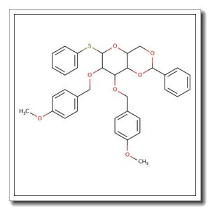 Phenyl 4,6-O-benzylidene-2,3-di-O-(4-methoxybenzyl)-a-D-thiomannopyranoside