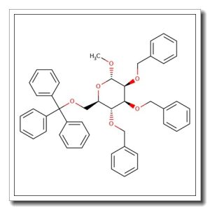 Methyl 2,3,4-tri-O-benzyl-6-O-trityl-a-D-mannopyranoside