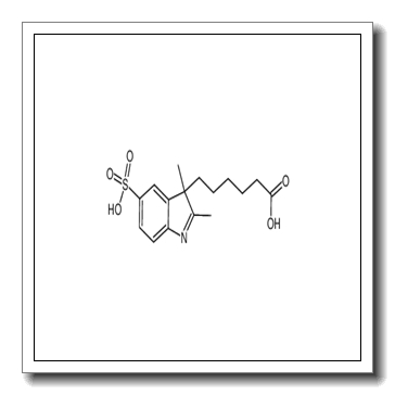 3-(5-carboxypentyl)-2,3-dimethyl-5-sulfoindolium inner salt