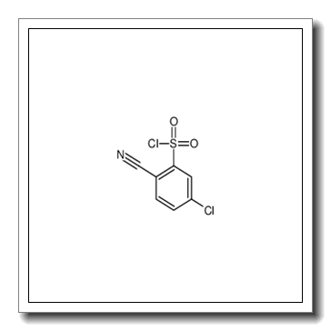 5-Chloro-2-cyanobenzene-1-sulfonyl chloride CAS 411210-92-9