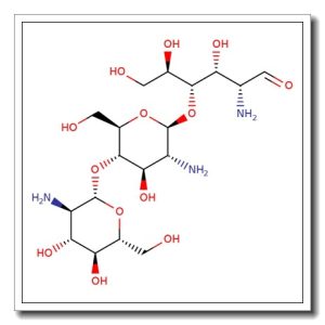 Chitotriose undecaacetate