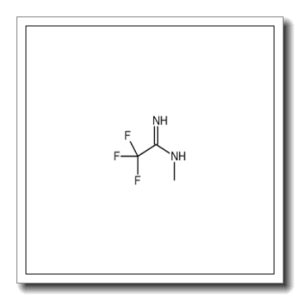 2,2,2-trifluoro-N’-methylethanimidamide