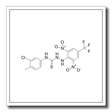 N-(3-Chloro-4-methylphenyl)-2-[2,6-dinitro-4-(trifluoromethyl)phe nyl]hydrazinecarbothioamide CAS 436133-68-5
