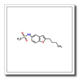 2-丁基-5-[甲磺酰胺基]苯并呋喃