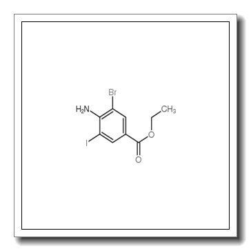 ethyl 4-amino-3-bromo-5-iodobenzoate CAS 437707-51-2