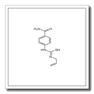 N’-Allyl-N-(4-carbamoylphenyl)carbamimidothioic acid
