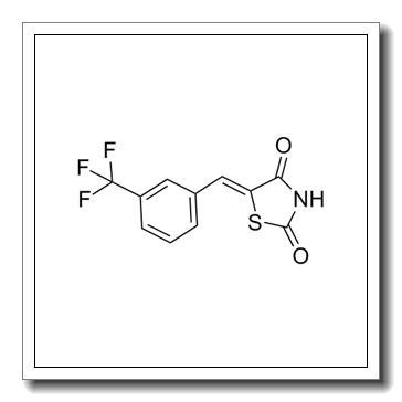 (5Z)-5-[[3-(三氟甲基)苯基]亚甲基]-2,4-噻唑烷二酮