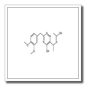 N-{1-[3-(3,4-Dimethoxybenzyl)-5-oxo-2,5-dihydro-1,2,4-triazin-6-y l]ethyl}acetamide CAS 439084-06-7