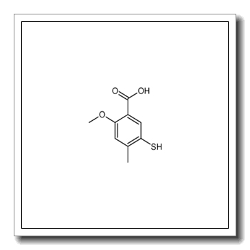 2-Methoxy-4-methyl-5-sulfanylbenzoic acid CAS 439579-12-1