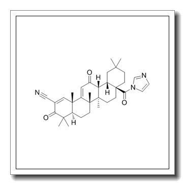 (4aR,6aR,6aS,6bR,8aS,12aS,14bS)-8a-(imidazole-1-carbonyl)-4,4,6a,6b,11,11,14b-heptamethyl-3,13-dioxo-4a,5,6,6a,7,8,9,10,12,12a-decahydropicene-2-carbonitrile CAS 443104-02-7