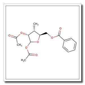 1,2-O-Di-O-acetyl-5-O-benzoyl-3-deoxy-3C-methyl-D-ribofuranose