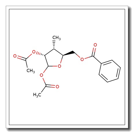 1,2-O-Di-O-acetyl-5-O-benzoyl-3-deoxy-3C-methyl-D-ribofuranose CAS 444019-07-2