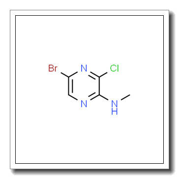 5-Bromo-3-chloro-N-methylpyrazin-2-amine CAS 446286-77-7