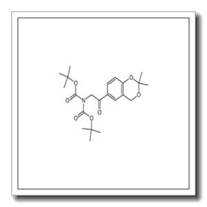 di-(tert-butyl) 2-(2,2-dimethyl-4H-1,3-benzodioxin-6-yl)-2-oxoethyliminodicarbonate