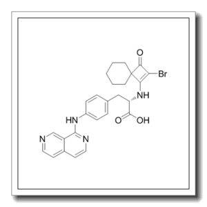 N-(2-溴-3-氧代螺[3.5]壬-1-烯-1-基)-4-(2,7-萘啶-1-基氨基)-L-苯基丙氨酸