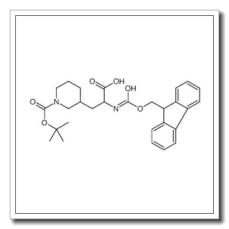2-(Fmoc-氨基)-3-(1-boc-3-哌啶)丙酸