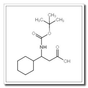 3-(Boc-氨基)-3-环己基丙酸