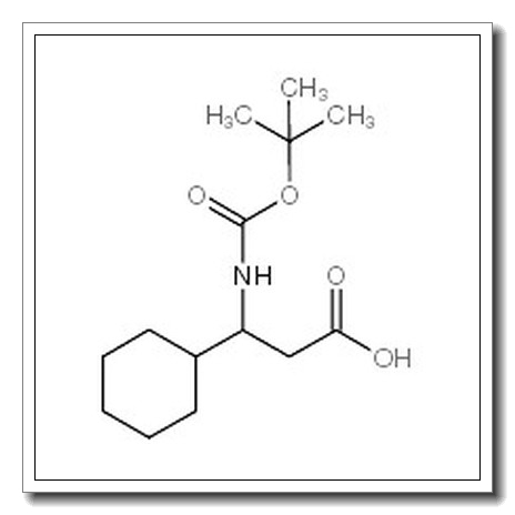 3-(Boc-氨基)-3-环己基丙酸