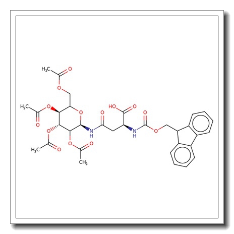 2N-Fmoc-4N-(2,3,4,6-tetra-O-acetyl-b-D-galactopyranosyl)-L-asparagine CAS 467465-78-7