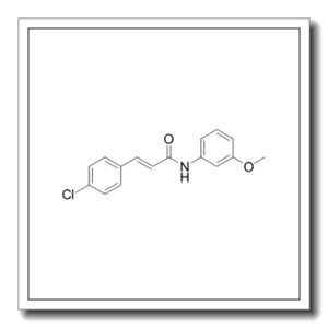 3-(4-氯苯基)-N-(3-甲氧基苯基)-2-丙烯酰胺