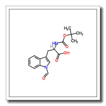 (2S)-3-(1-formylindol-3-yl)-2-[(2-methylpropan-2-yl)oxycarbonylamino]propanoic acid CAS 47355-10-2