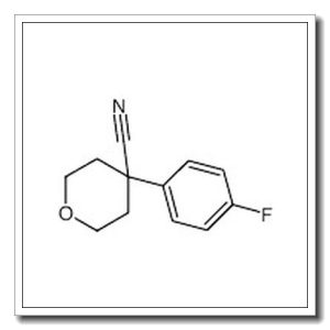 4-(4-fluorophenyl)oxane-4-carbonitrile