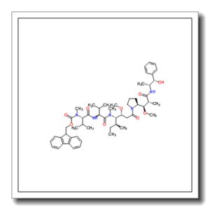 N-[(9H-Fluoren-9-ylmethoxy)carbonyl]-N-methyl-L-valyl-N-[(3R,4S,5S)-1-{(2S)-2-[(1R,2R)-3-{[(1S,2R)-1-hydroxy-1-phenyl-2-propanyl]amino}-1-methoxy-2-methyl-3-oxopropyl]-1-pyrrolidinyl}-3-methoxy-5-methyl-1-oxo-4-heptanyl]-N-methyl-L-valinamide