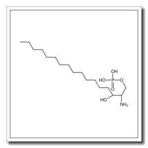 [(2S,3R)-2-azaniumyl-3-hydroxyheptadecyl] hydrogen phosphate