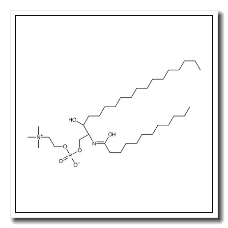 [(2S,3R)-2-(dodecanoylamino)-3-hydroxyoctadecyl] 2-(trimethylazaniumyl)ethyl phosphate