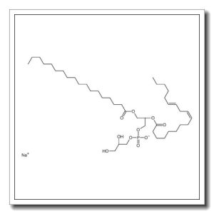 sodium,2,3-dihydroxypropyl [(2R)-2-[(9Z,12Z)-octadeca-9,12-dienoyl]oxy-3-octadecanoyloxypropyl] phosphate