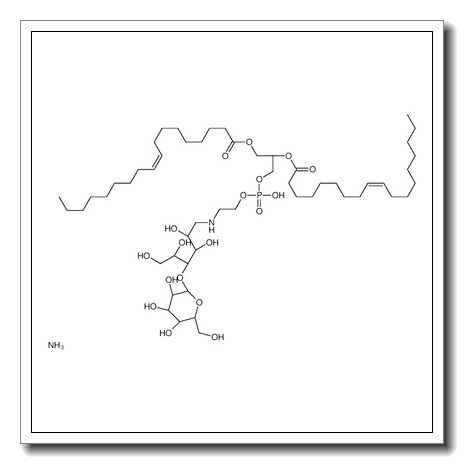 azanium,[(2R)-2,3-bis[[(Z)-octadec-9-enoyl]oxy]propyl] 2-[[(4R)-2,3,5,6-tetrahydroxy-4-[(2S,5R)-3,4,5-trihydroxy-6-(hydroxymethyl)oxan-2-yl]oxyhexyl]amino]ethyl phosphate CAS 474943-47-0 
