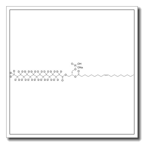 Sodium (2R)-3-[(2H31)hexadecanoyloxy]-2-[(9Z)-9-octadecenoyloxy]propyl hydrogen phosphate