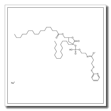 sodium,[(2R)-2,3-di(hexadecanoyloxy)propyl] 2-[3-(pyridin-2-yldisulfanyl)propanoylamino]ethyl phosphate