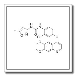 N-[2-氯-4-[(6,7-二甲氧基-4-喹啉基)氧基]苯基]-N’-(5-甲基-3-异恶唑基)脲